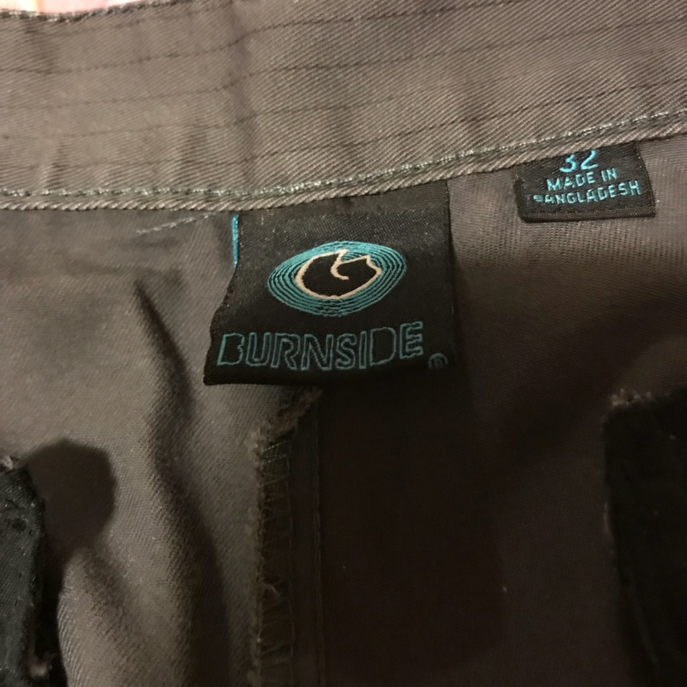 Burnside pin stripe shorts